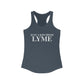 Just a kid from Lyme Women's Ideal Racerback Tank Top