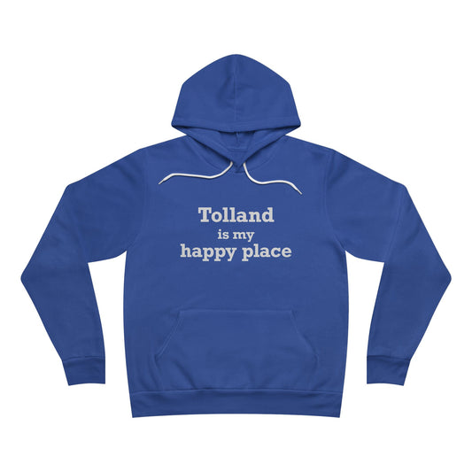 Tolland is My Happy Place Unisex Sponge Fleece Pullover Hoodie