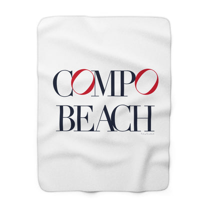 41 Tilt Compo Beach Sherpa Fleece Blanket