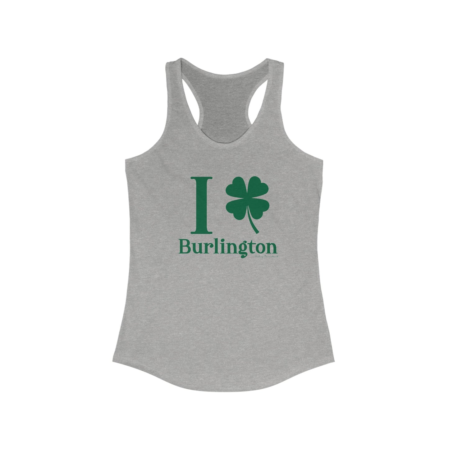 I Clover Burington Women's Ideal Racerback Tank Top