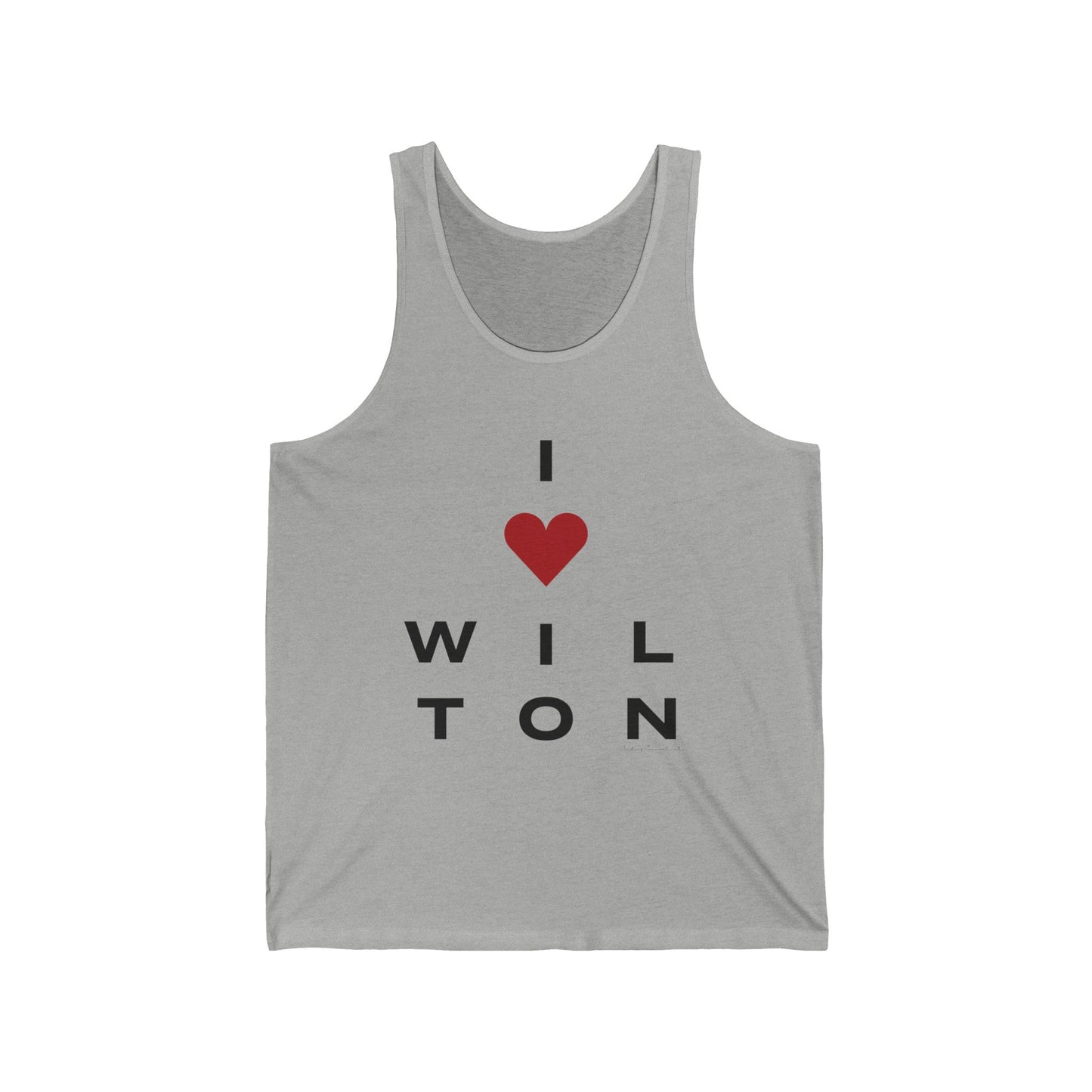 Wilton Vision Unisex Jersey Tank Top