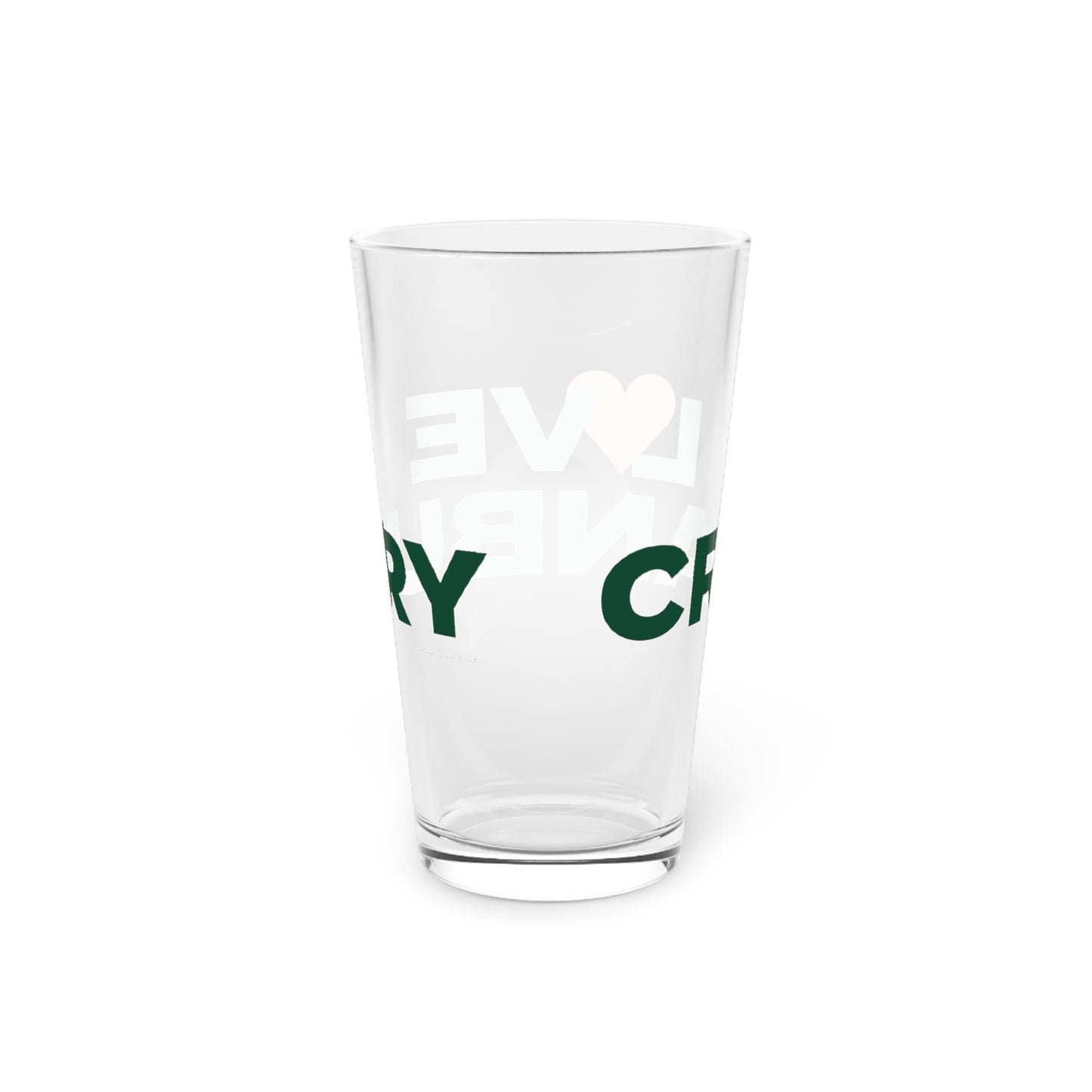 Love Cranbury Pint Glass, 16oz
