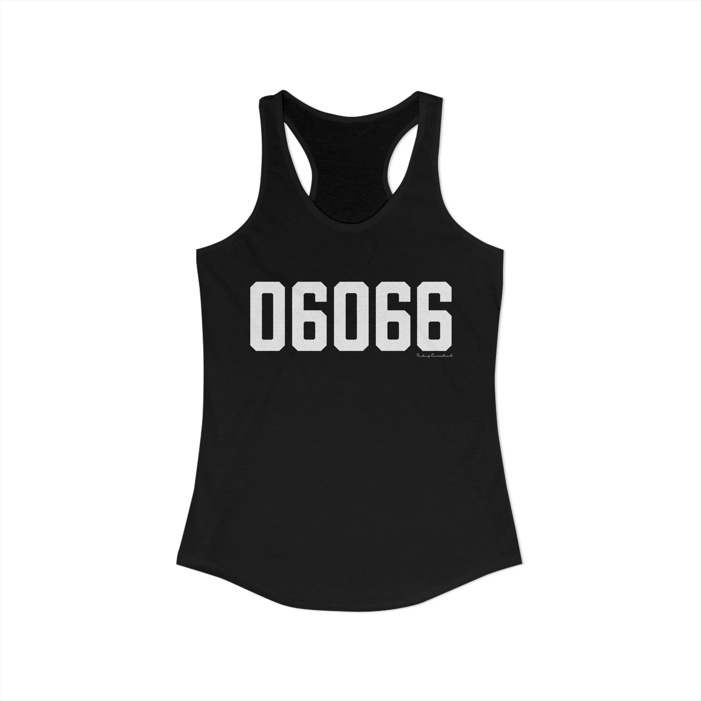 06066 Vernon CT Zip Code Women's Ideal Racerback Tank Top
