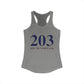 203 South Norwalk Women's Ideal Racerback Tank Top