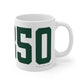 06850 Norwalk Connecticut Zip Code  Mug 11oz