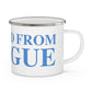 Just a kid from Sprague Enamel Camping Mug