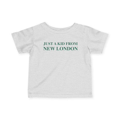 Just a kid from New London Infant Fine Jersey T-Shirt