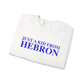 Just a kid from Hebron Unisex Heavy Blend™ Crewneck Sweatshirt