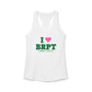 I Heart BRPT Women's Ideal Racerback Tank Top