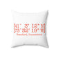 Stamford Coordinates Spun Polyester Square Pillow