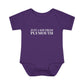 Just a kid from Plymouth Infant Baby Rib Bodysuit