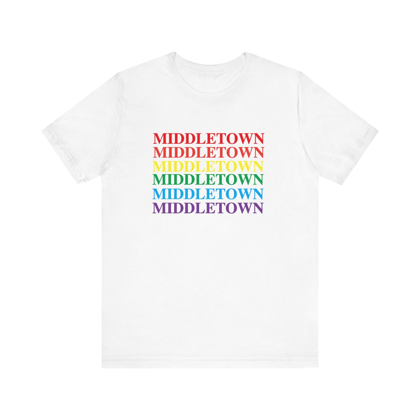 Middletown Pride Unisex Jersey Short Sleeve Tee