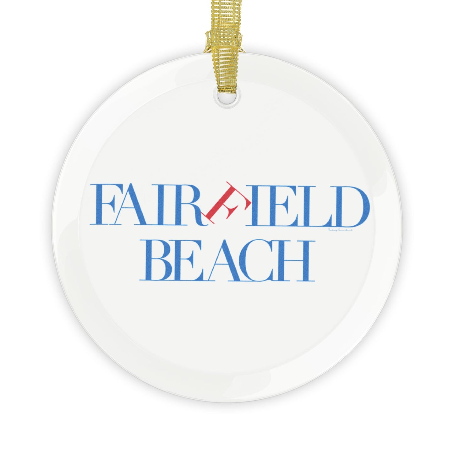 41 Tilt Fairfield Beach Glass Ornaments