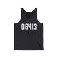 06413 Clinton CT Zip Code Unisex Jersey Tank Top