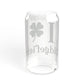 I Clover Ridgefield Sipper Glass, 16oz