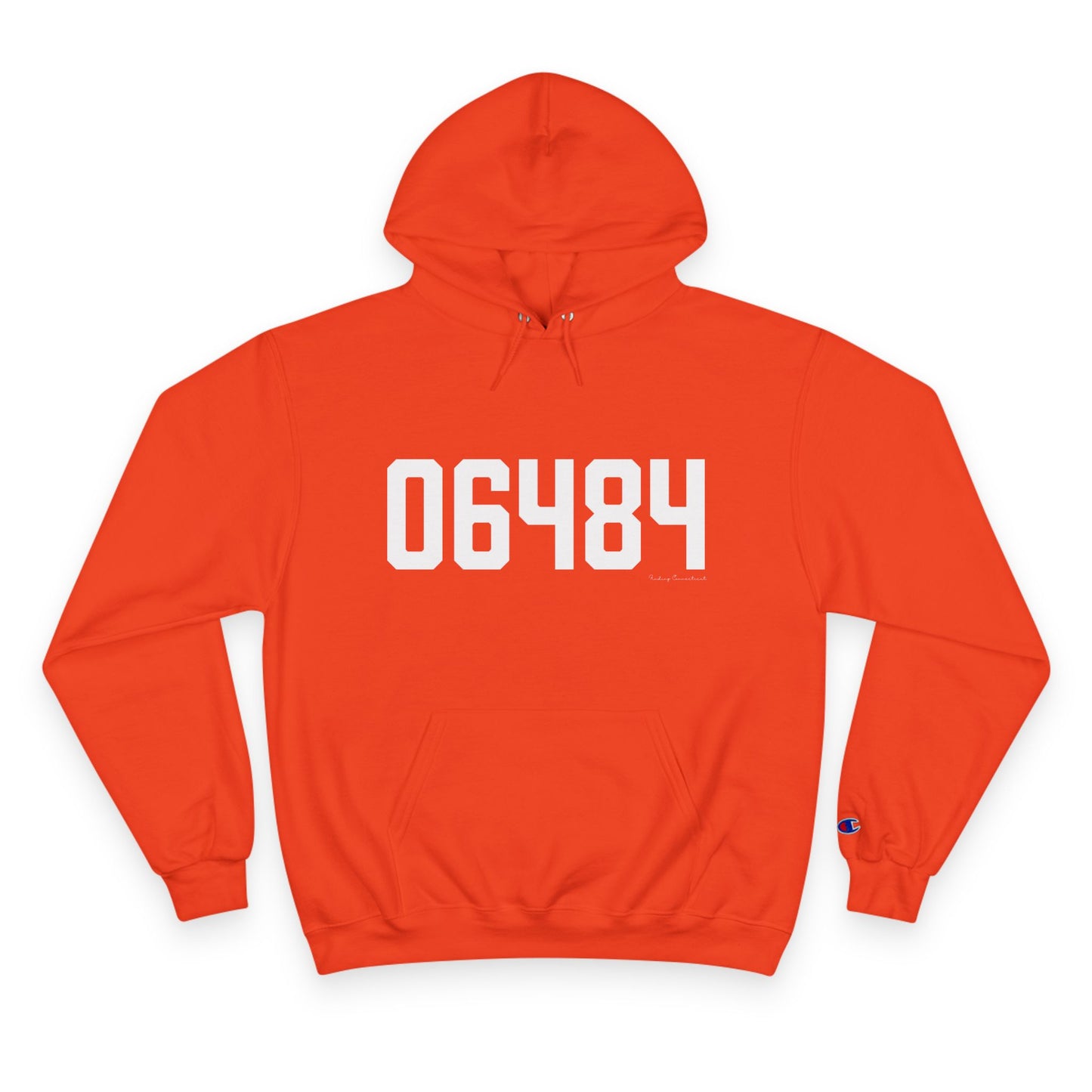 06484 Shelton Connecticut Zip Code Champion Hoodie Sweatshirt