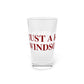 Just a kid from Windsor Locks Pint Glass, 16oz