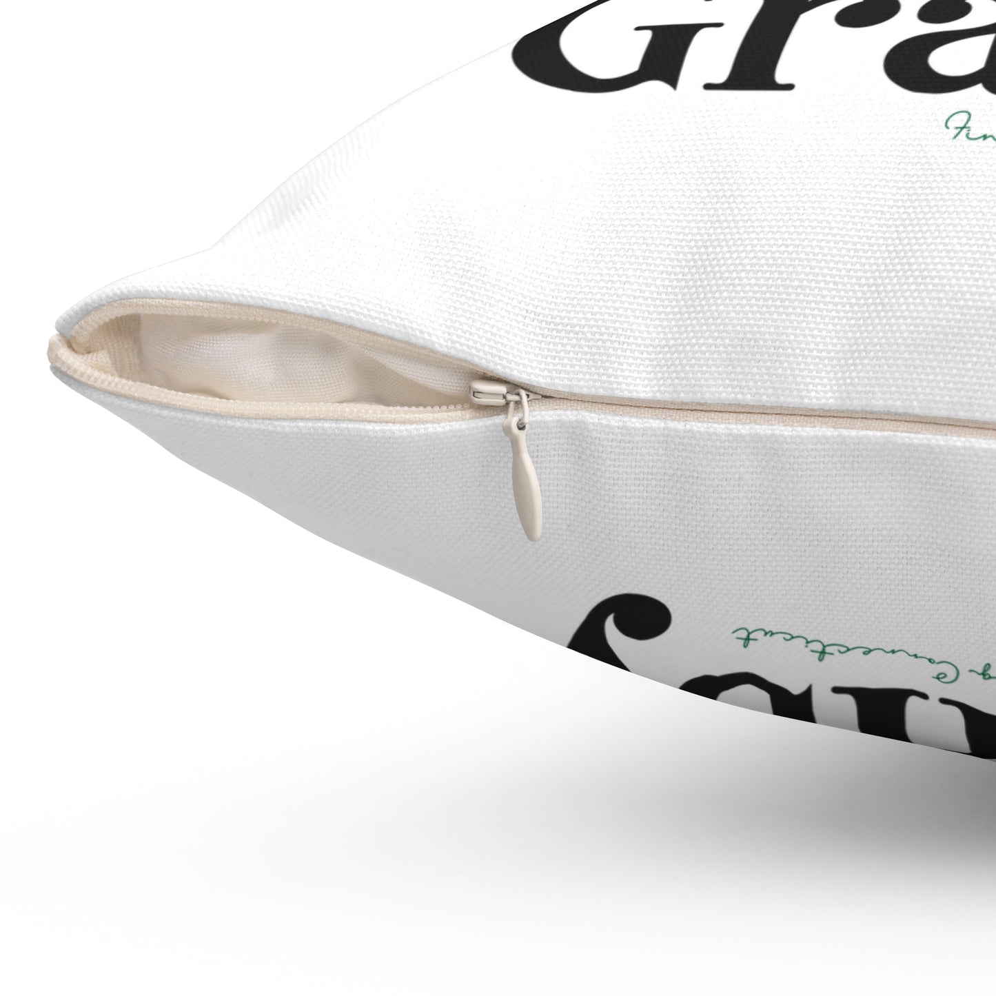 I Clover Granby Spun Polyester Square Pillow