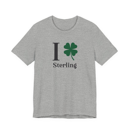 I Clover Sterling Unisex Jersey Short Sleeve T-Shirt