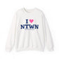 I Heart NTWN Unisex Heavy Blend™ Crewneck Sweatshirt