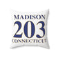 Madison 203 Connecticut Polyester Square Pillow