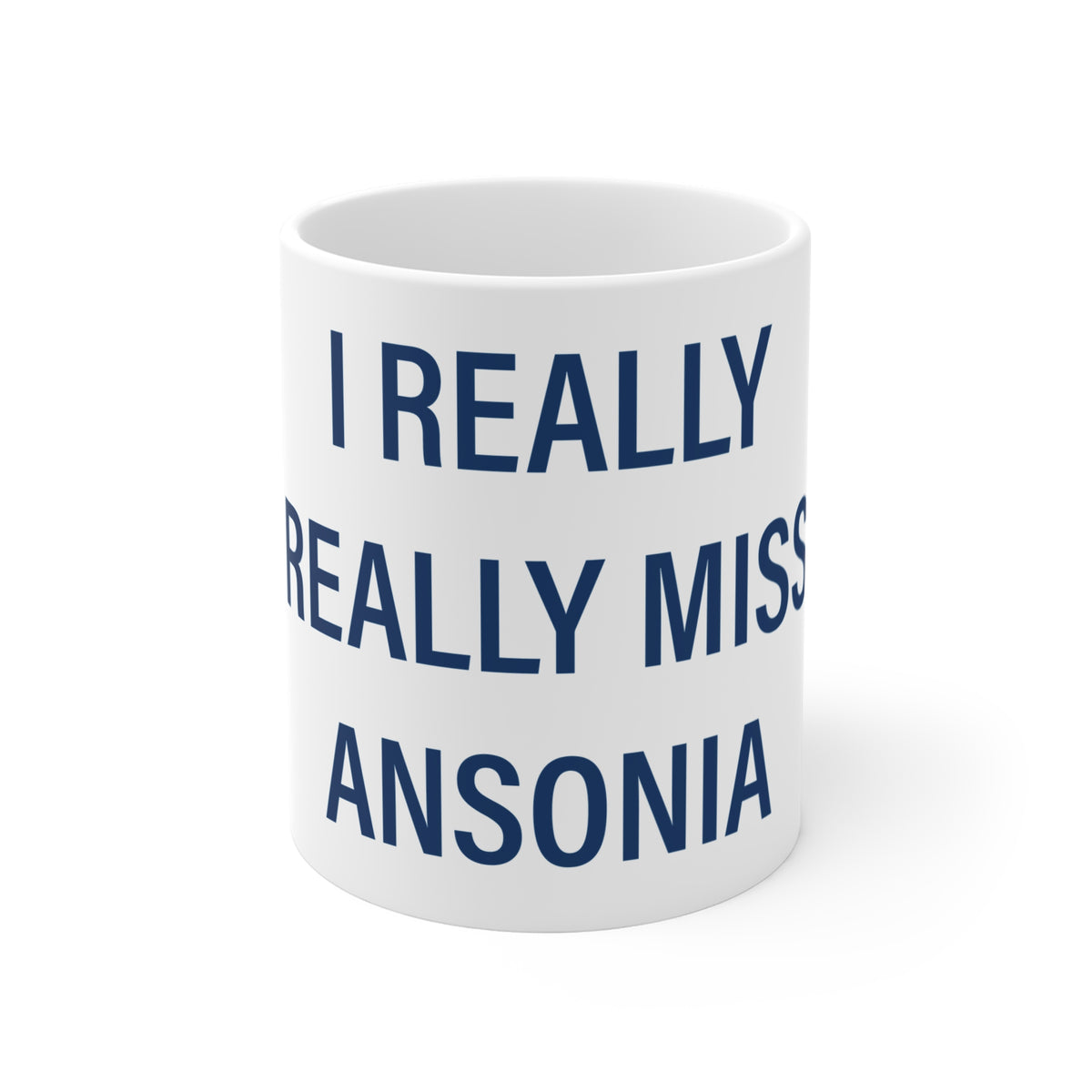 I Really Really Miss  Ansonia Zip Code Mug 11oz