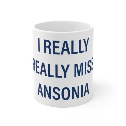 I Really Really Miss  Ansonia Zip Code Mug 11oz