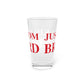 Just a kid from Branford Pint Glass, 16oz