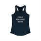 I Really Really Miss Bolton Women's Ideal Racerback Tank Top