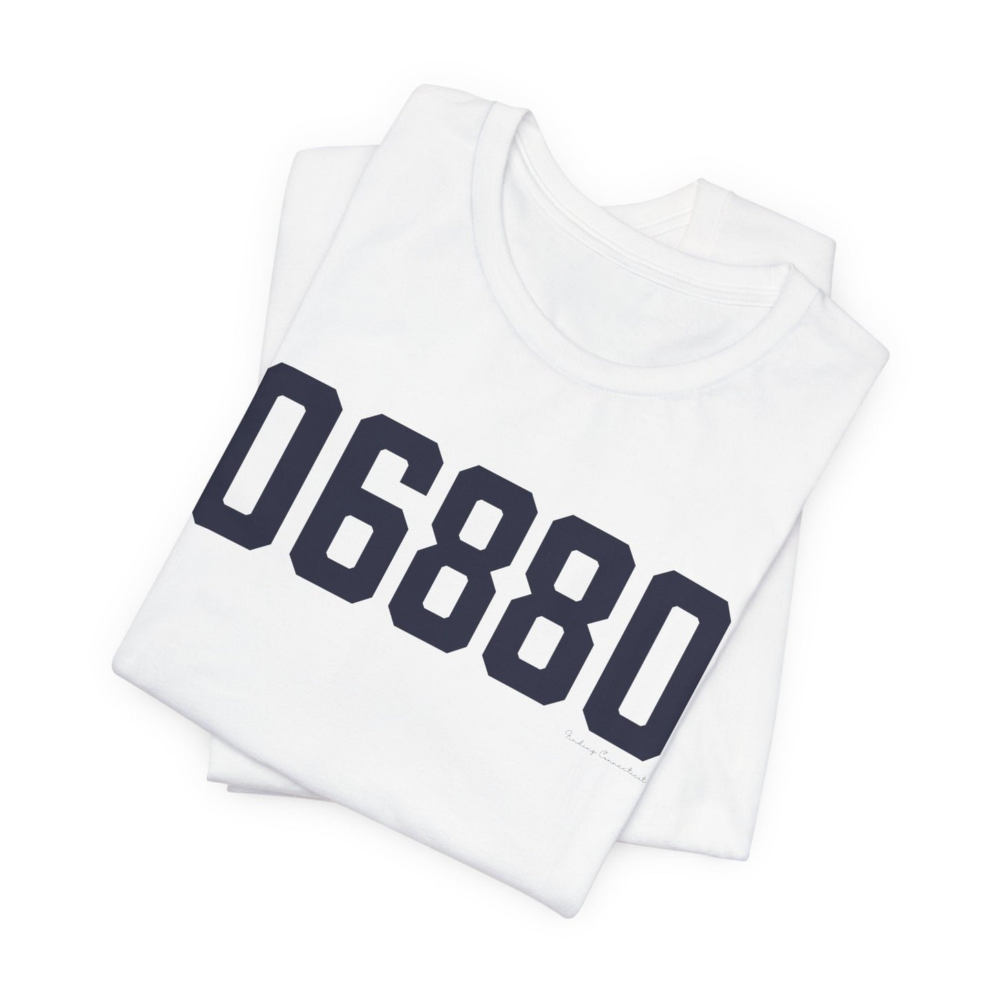 06880 Westport Connecticut Zip Code Unisex Jersey Short Sleeve T-Shirt