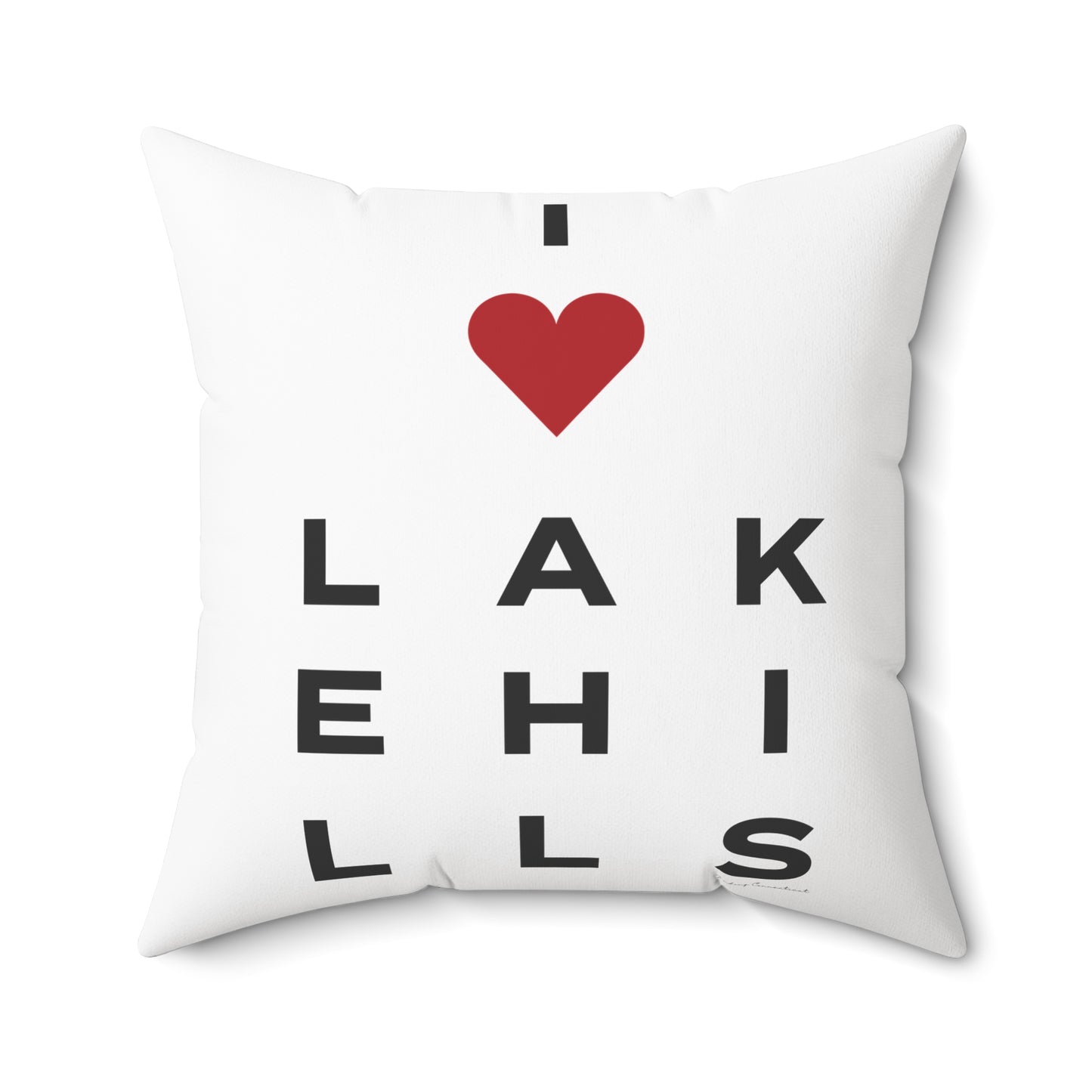 Lake Hills Vision Spun Polyester Square Pillow