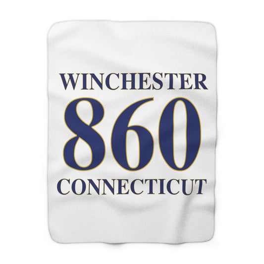 Winchester 860 Connecticut Sherpa Fleece Blanket