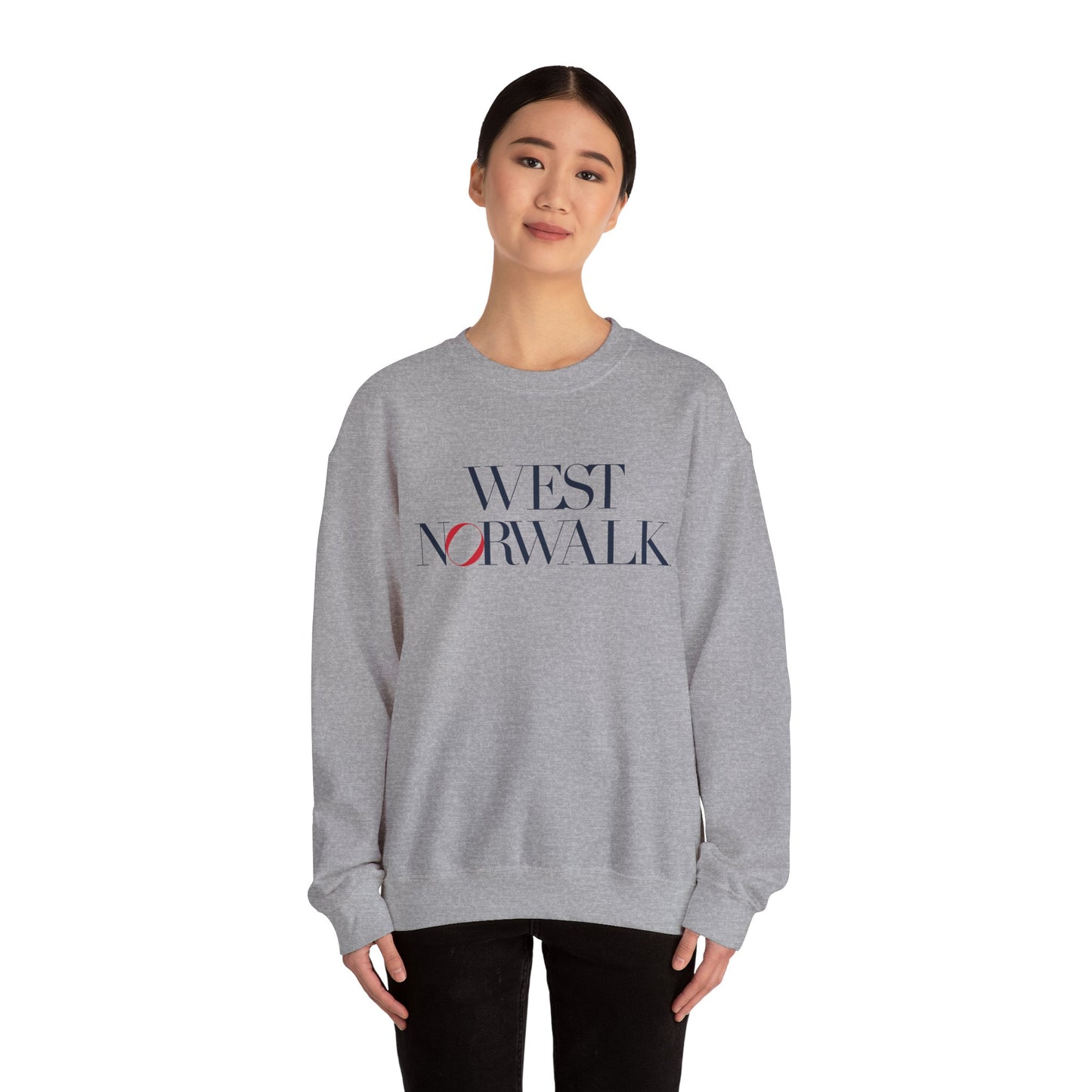 41 Tilt West Norwalk Unisex Heavy Blend™ Crewneck Sweatshirt