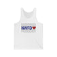 New Fairfield Love Unisex Jersey Tank Top