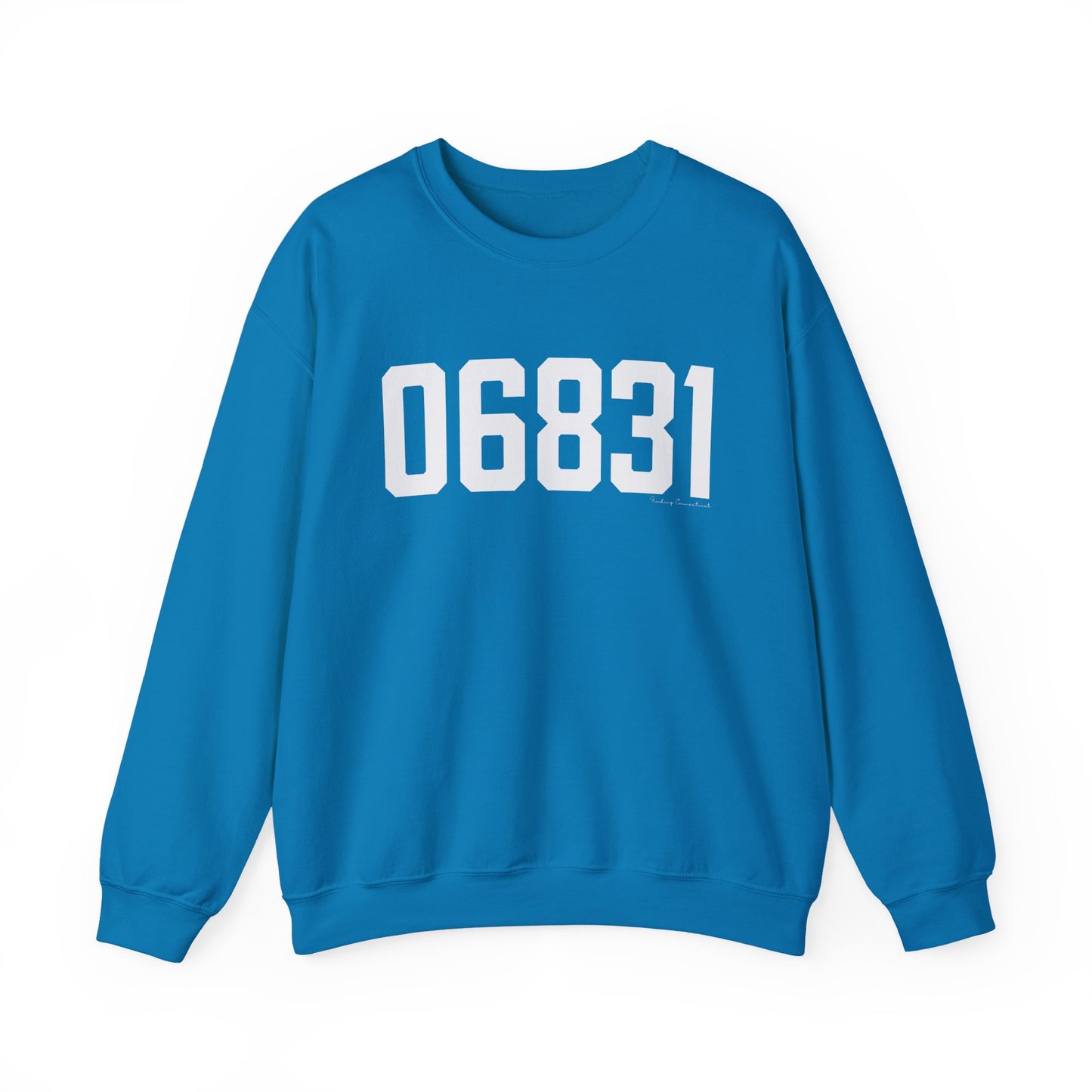 06831 - Greenwich CT Zip Code Unisex Heavy Blend™ Crewneck Sweatshirt