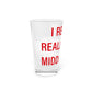 I Really Really Miss Middlebury Pint Glass, 16oz