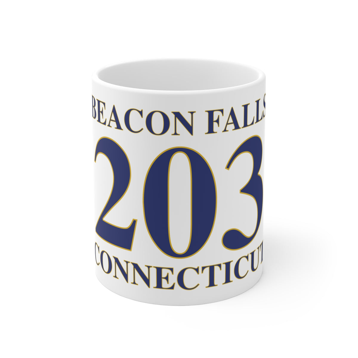 Beacon Falls 203 Connecticut Mug 11oz