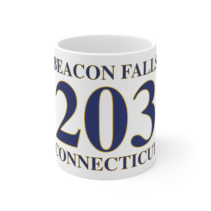 Beacon Falls 203 Connecticut Mug 11oz