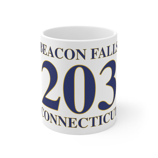 Beacon Falls 203 Connecticut Mug 11oz