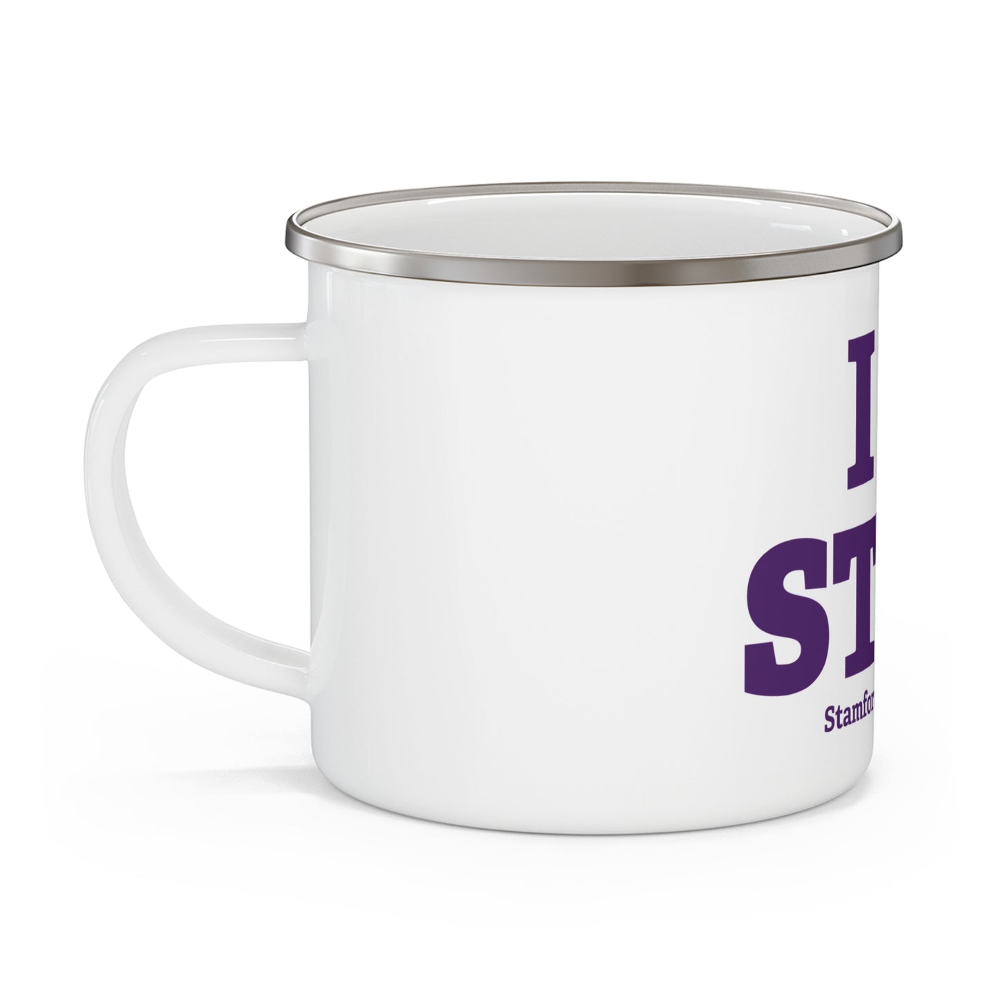 I Heart STMF Enamel Camping Mug