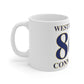 West Hartford 860 Connecticut Mug 11oz
