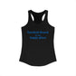 Fairfield Beach is My Happy Place Women's Ideal Racerback Tank Top
