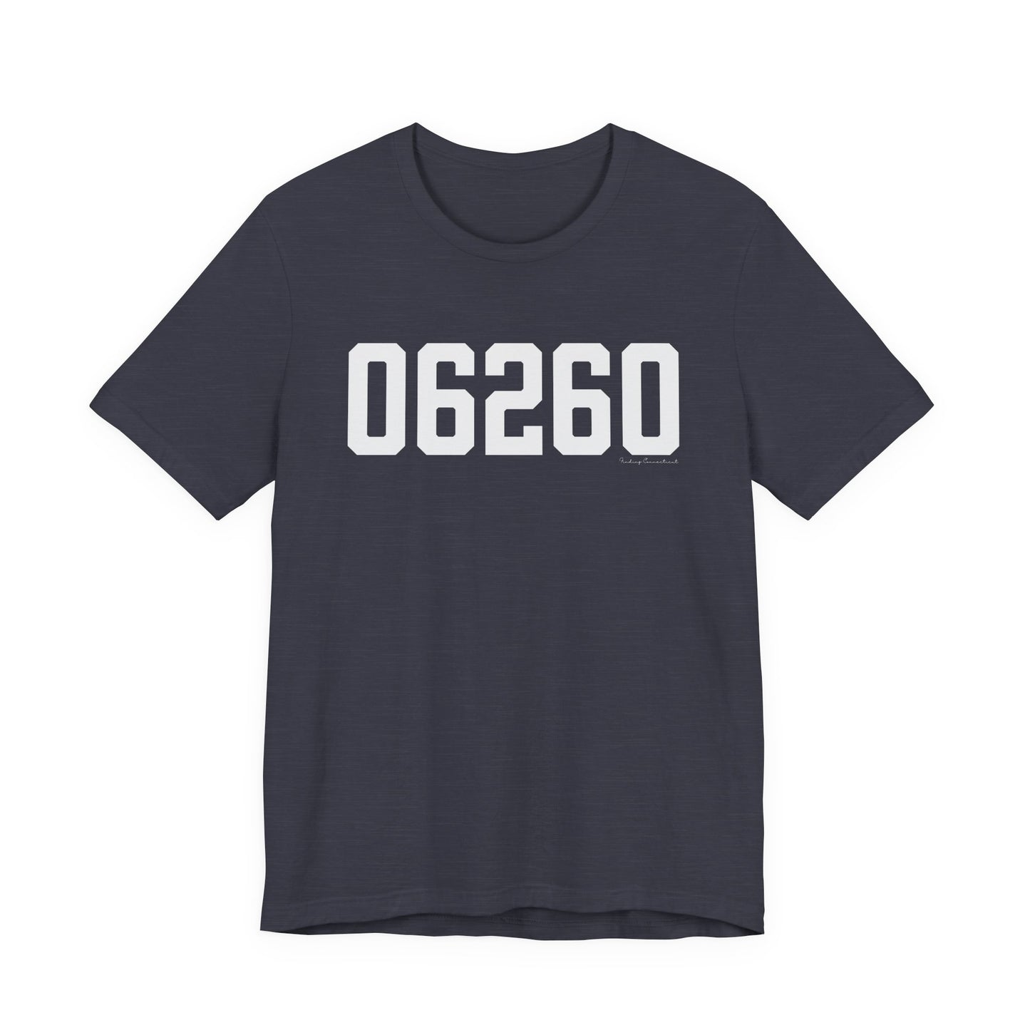 06260 Putnam CT Zip Code Unisex Jersey Short Sleeve T-Shirt