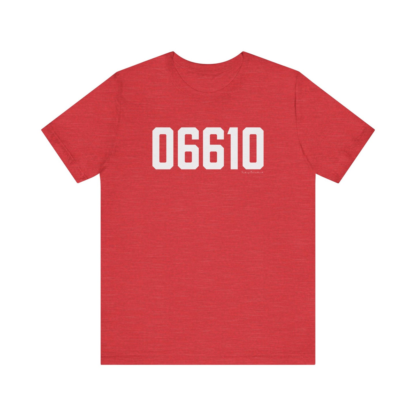 06610  Bridgeport CT Zip Code Unisex Jersey Short Sleeve T-Shirt