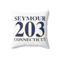 Seymour 203 Connecticut Polyester Square Pillow