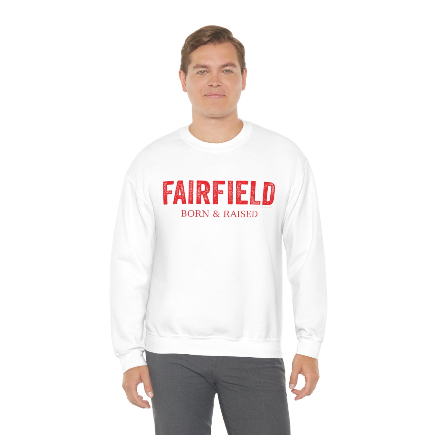 Fairfield Born & Raised Unisex Heavy Blend™ Crewneck Sweatshirt