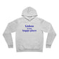 Lisbon is My Happy Place Unisex Sponge Fleece Pullover Hoodie