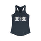 06480 Portland CT Zip Code Women's Ideal Racerback Tank Top