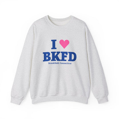 I Heart BKFD Unisex Heavy Blend™ Crewneck Sweatshirt