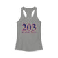 203 Rowayton Red, White & Blue Women's Ideal Racerback Tank Top
